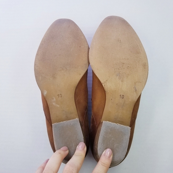 🌸 Madewell‎ | Brown Ankle Leather Boots, size 10 - Picture 6 of 6